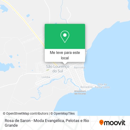 Rosa de Saron - Moda Evangélica mapa
