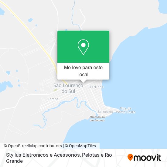Styllus Eletronicos e Acessorios mapa
