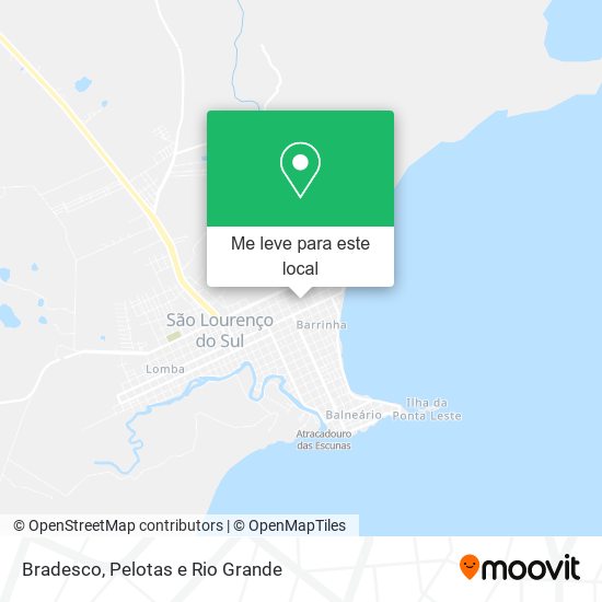 Bradesco mapa