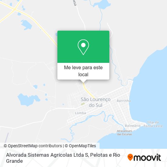 Alvorada Sistemas Agrícolas Ltda S mapa