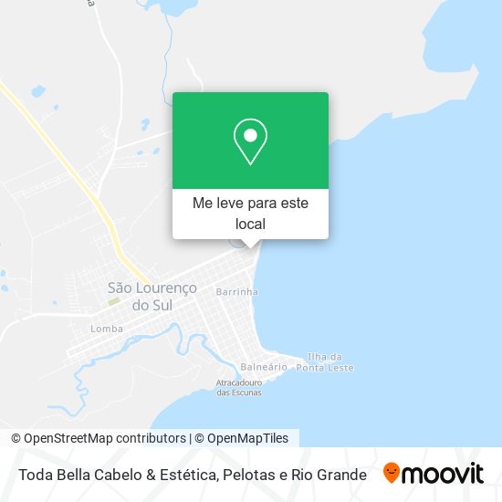 Toda Bella Cabelo & Estética mapa