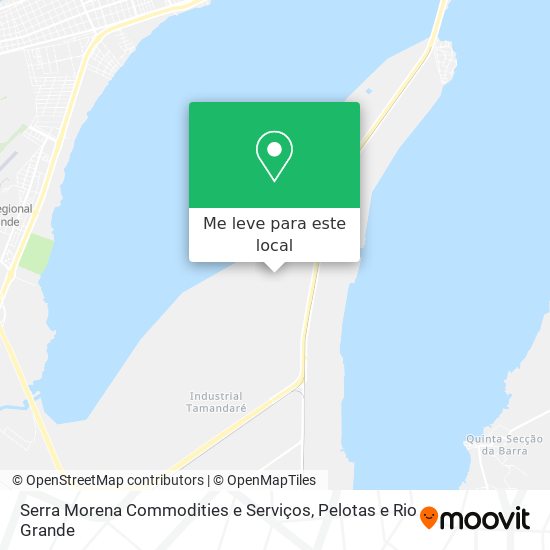 Serra Morena Commodities e Serviços mapa