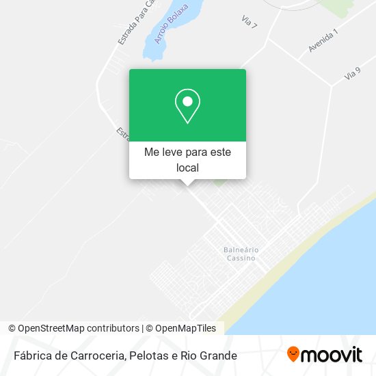 Fábrica de Carroceria mapa