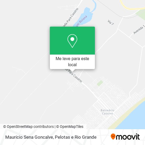 Maurício Sena Goncalve mapa