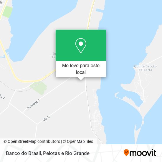 Banco do Brasil mapa
