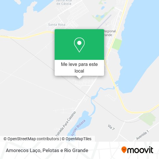 Amorecos Laço mapa