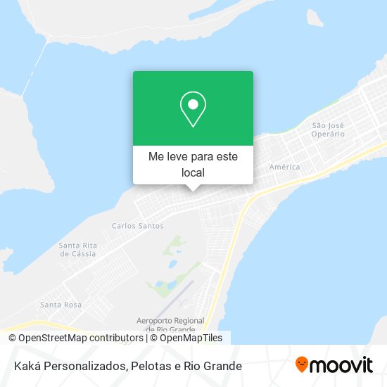 Kaká Personalizados mapa