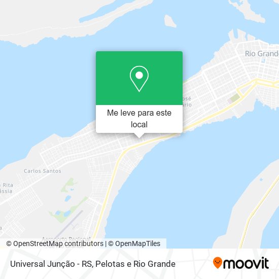 Universal Junção - RS mapa