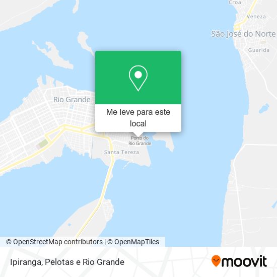 Ipiranga mapa