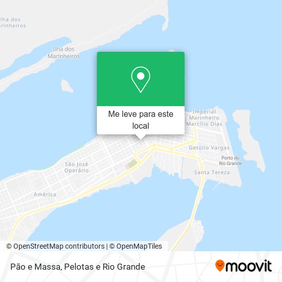 Pão e Massa mapa