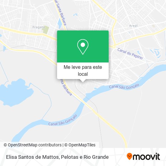 Elisa Santos de Mattos mapa