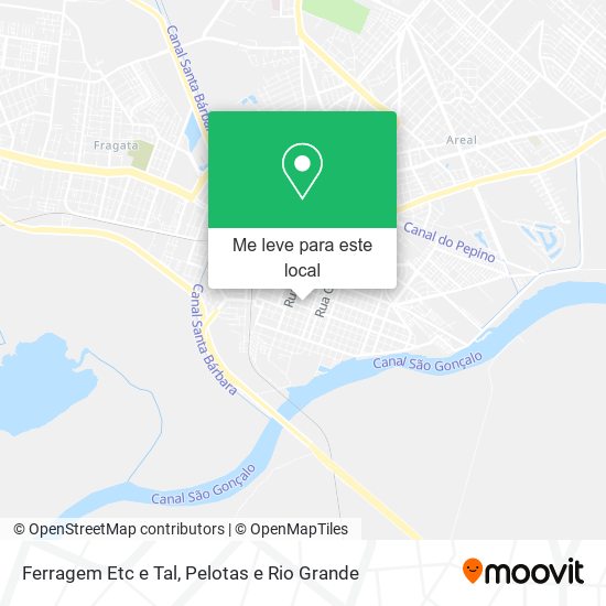 Ferragem Etc e Tal mapa