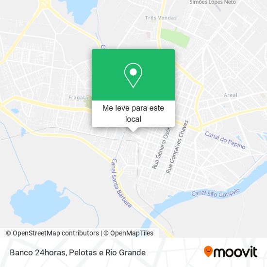 Banco 24horas mapa