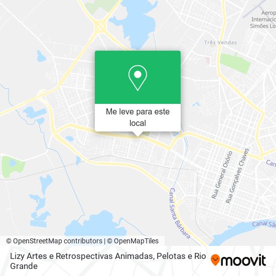 Lizy Artes e Retrospectivas Animadas mapa