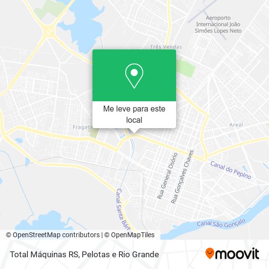 Total Máquinas RS mapa