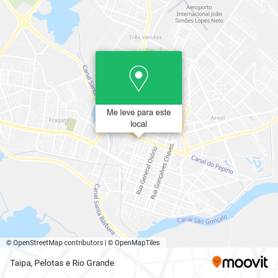 Taipa mapa