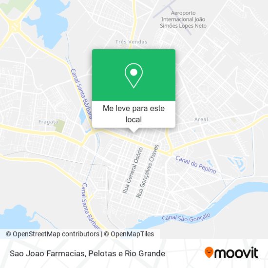Sao Joao Farmacias mapa