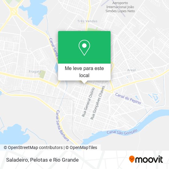 Saladeiro mapa