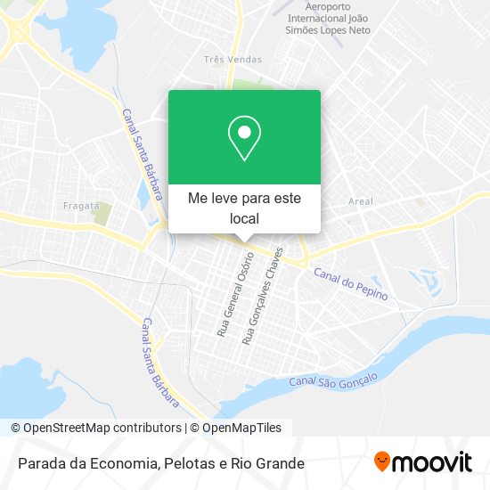 Parada da Economia mapa