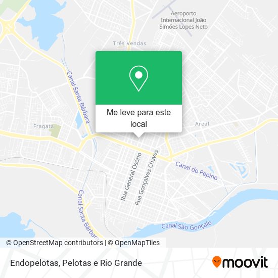 Endopelotas mapa