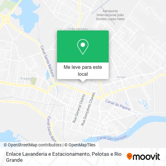 Enlace Lavanderia e Estacionamento mapa