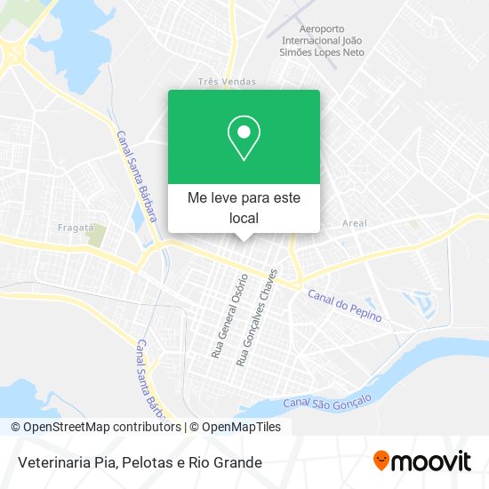 Veterinaria Pia mapa