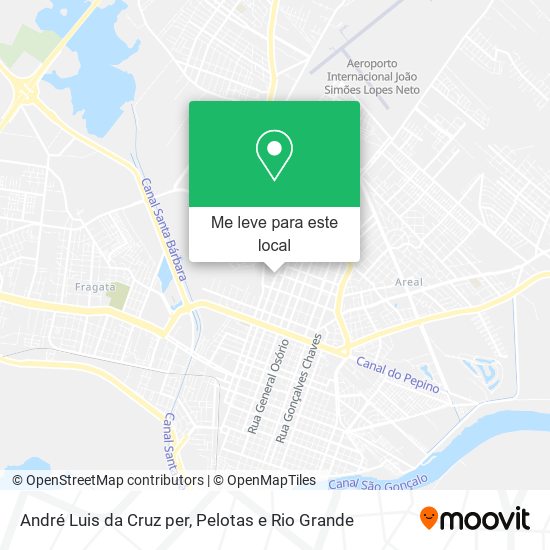 André Luis da Cruz per mapa