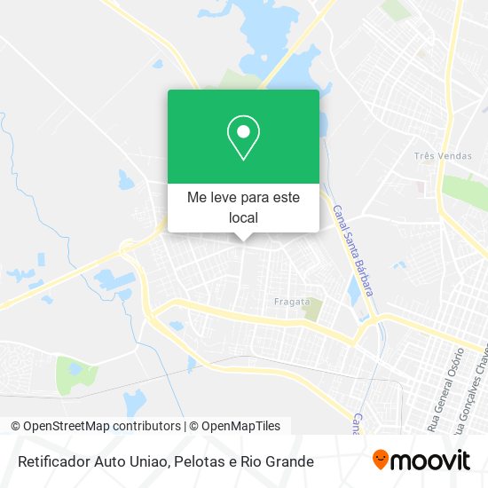 Retificador Auto Uniao mapa