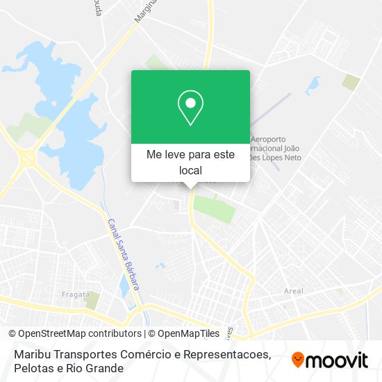 Maribu Transportes Comércio e Representacoes mapa