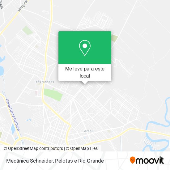 Mecânica Schneider mapa