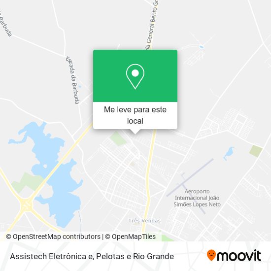 Assistech Eletrônica e mapa
