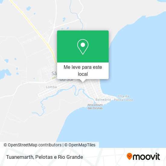 Tuanemarth mapa