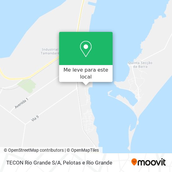 TECON Rio Grande S/A mapa