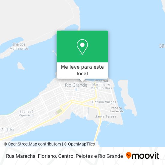Rua Marechal Floriano, Centro mapa