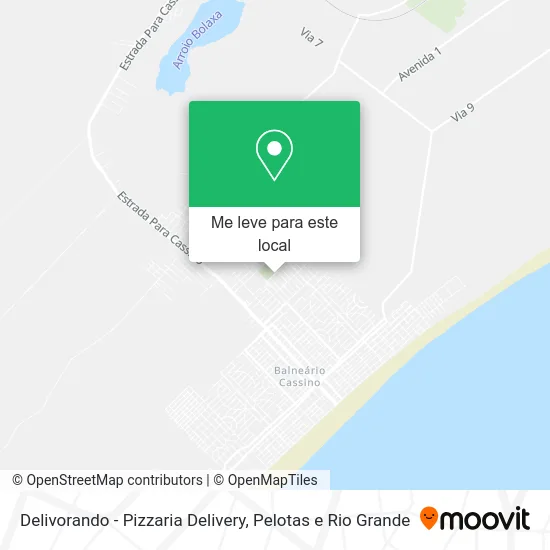 Delivorando - Pizzaria Delivery mapa