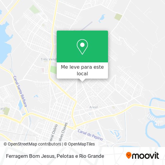 Ferragem Bom Jesus mapa