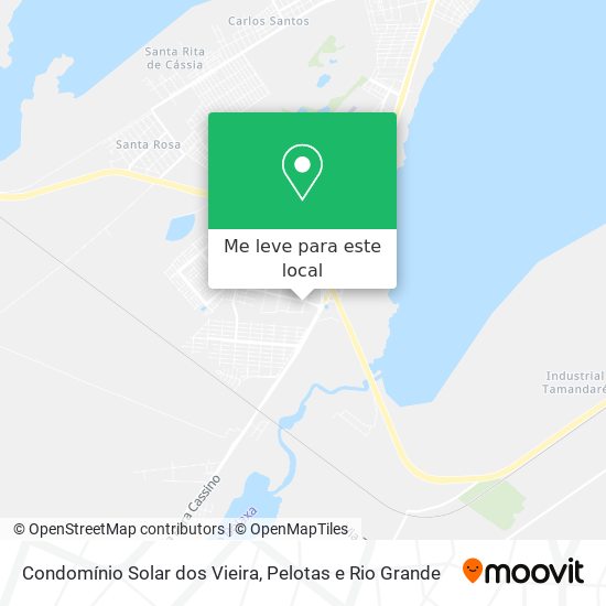 Condomínio Solar dos Vieira mapa