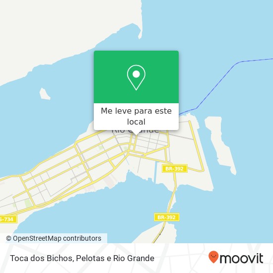 Toca dos Bichos mapa