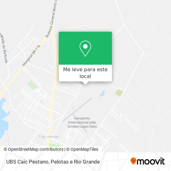 UBS Caic Pestano mapa