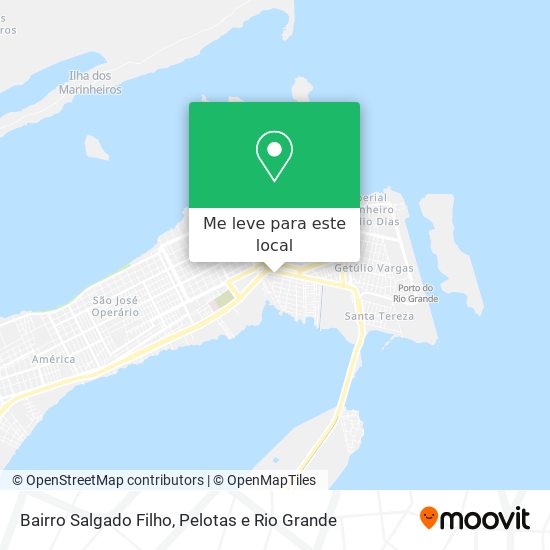 Bairro Salgado Filho mapa