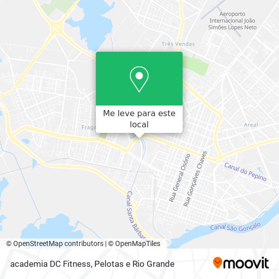 academia DC Fitness mapa