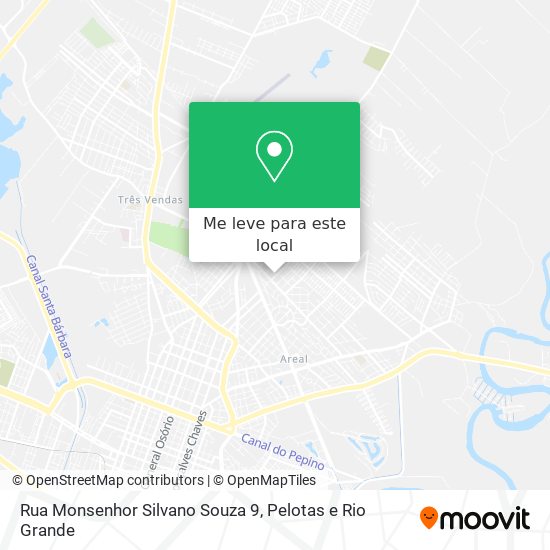 Rua Monsenhor Silvano Souza 9 mapa