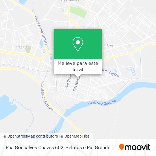Rua Gonçalves Chaves 602 mapa