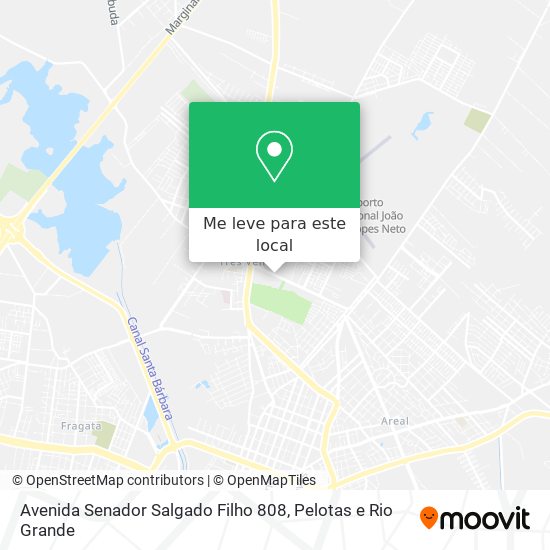 Avenida Senador Salgado Filho 808 mapa