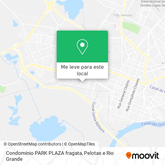 Condomínio PARK PLAZA fragata mapa