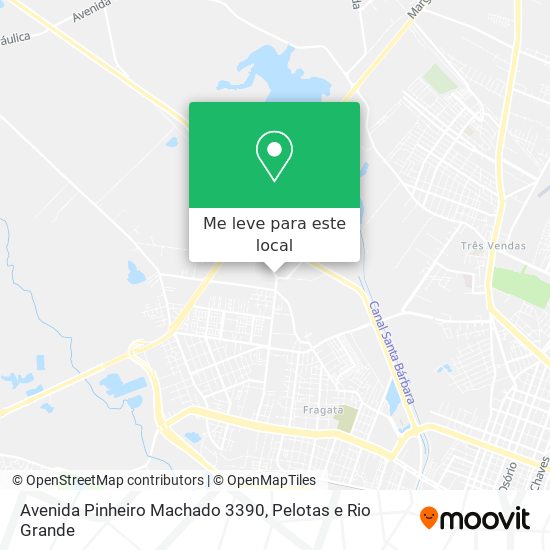 Avenida Pinheiro Machado 3390 mapa
