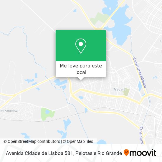 Avenida Cidade de Lisboa 581 mapa