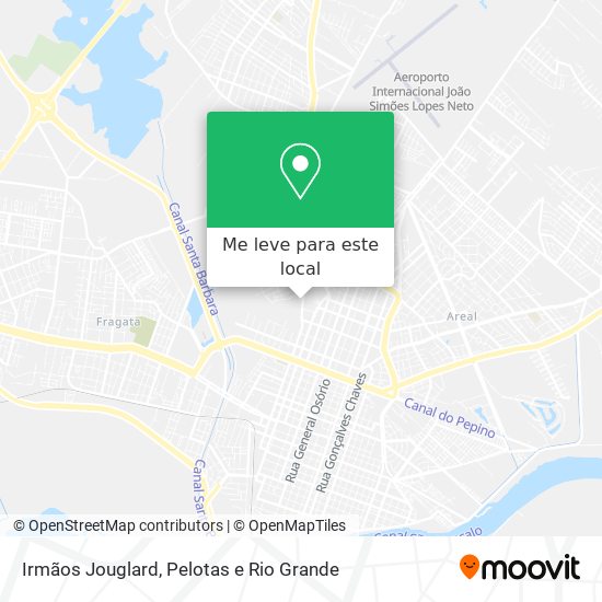 Irmãos Jouglard mapa