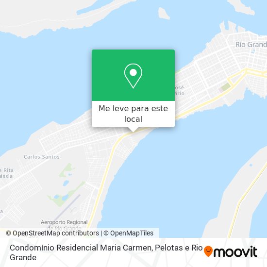 Condomínio Residencial Maria Carmen mapa