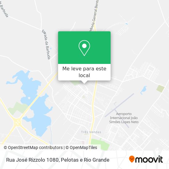 Rua José Rizzolo 1080 mapa